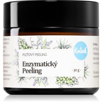 Kvitok Enzymatic peeling exfoliant facial pentru piele sensibilă