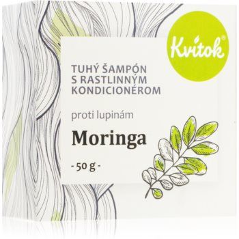 Kvitok Moringa șampon organic solid anti matreata