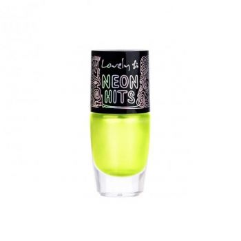 Lac de unghii Lovely Neon Hits nr.1, Galben, 8ml