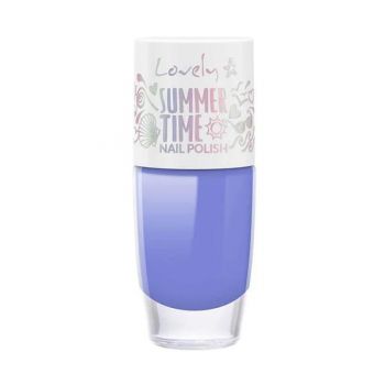 Lac de unghii Lovely Summer Time nr.06, Mov, 8ml Lac de unghii Lovely Summer Time nr.06, Mov, 8ml
