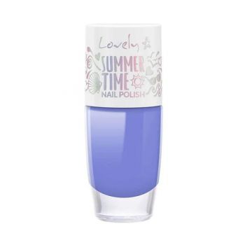 Lac de unghii Lovely Summer Time nr.06, Mov, 8ml de firma originala