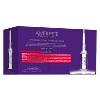 Lotiune Intensiva Impotriva Caderii Parului - FarmaVita Amethyste Professional Hair Loss Control Intensive Lotion Stimulate, 12x 8 ml