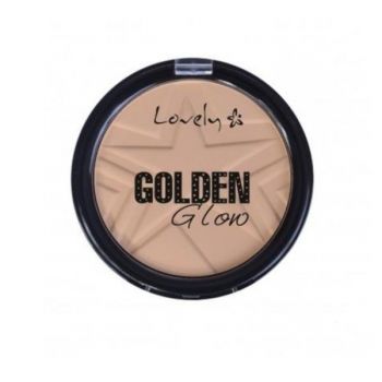 Pudra compacta Lovely Golden Glow nr.03, 10g