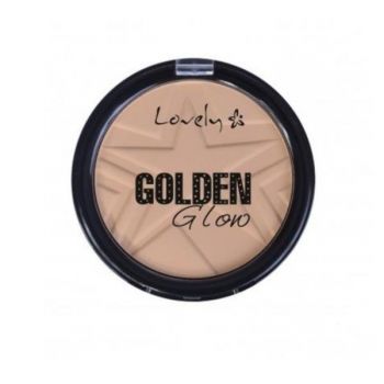 Pudra compacta Lovely Golden Glow nr.03, 10g ieftin