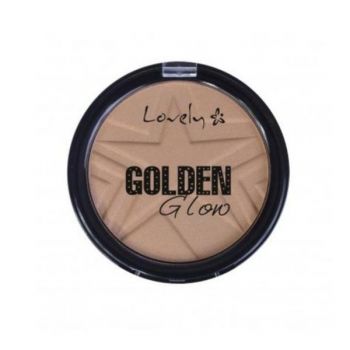 Pudra compacta Lovely Golden Glow nr.04, 10g ieftin