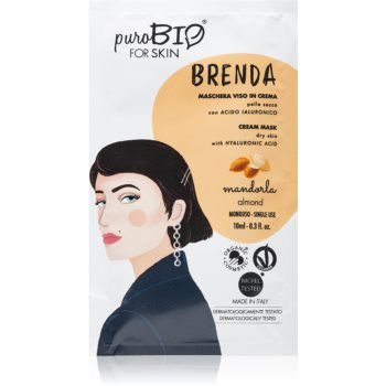 puroBIO Cosmetics Brenda Almond crema masca hidratanta