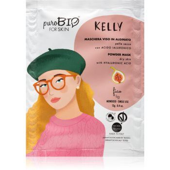 puroBIO Cosmetics Kelly Fig mască exfoliantă