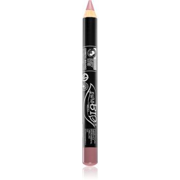 puroBIO Cosmetics Pencil Lipstick dermatograf multifuncțional pentru ochi, buze și obraji