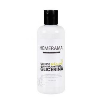 Sampon cu ulei de masline si pantenol pentru Par Fragil cu tendinta de Cadere– Hemerama, 250ml