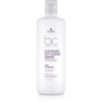 Schwarzkopf Professional BC Bonacure Clean Balance curatarea profunda a scalpului