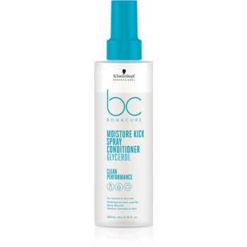 Schwarzkopf Professional BC Bonacure Moisture Kick balsam (nu necesita clatire) pentru par uscat si normal.