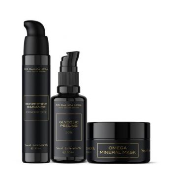 Set Luminozitate, Sui Generis by dr. Raluca Hera Haute Couture Skincare, 3 produse de firma original