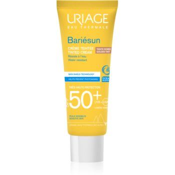 Uriage Bariésun Tinted Cream SPF 50+ crema de fata cu efect de protectie SPF 50+