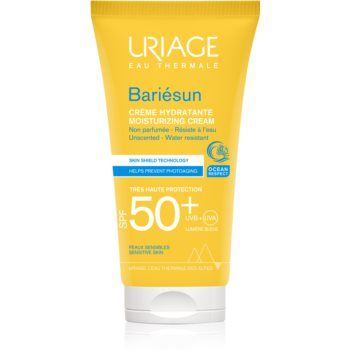 Uriage Bariésun Fragrance-Free Cream SPF 50+ cremă protectoare pentru față, fără parfum SPF 50+