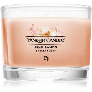 Yankee Candle Pink Sands lumânare votiv glass de firma original