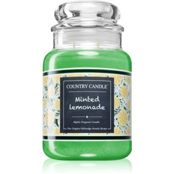 Country Candle Farmstand Minted Lemonade lumânare parfumată