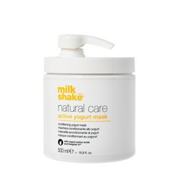 Masca pentru par Milk Shake Natural Care Active Yogurt, 500ml