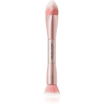 Makeup Revolution Creator pensula pentru machiaj fata-verso