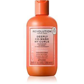 Revolution Haircare My Curls 3+4 Deeply Co-Wash My Curls balsam co-wash pentru păr creț