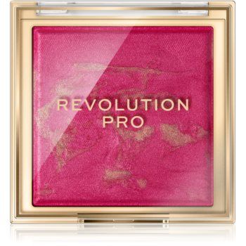 Revolution PRO Lustre blush cu efect iluminator