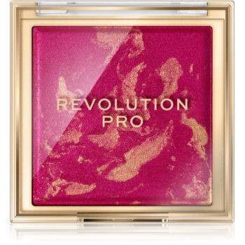 Revolution PRO Lustre blush cu efect iluminator