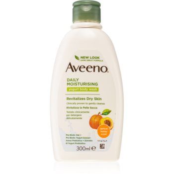 Aveeno Daily Moisturising Yoghurt body wash gel de dus hranitor