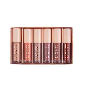 Set 6 rujuri lichide Handaiyan, Light gloss, B