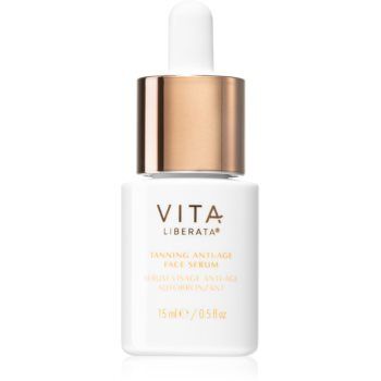 Vita Liberata Tanning Anti-Age Face Serum ser autobronzant pentru fata anti-îmbătrânire