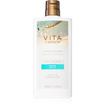 Vita Liberata Tanning Mousse Clear spuma autobronzanta pentru corp