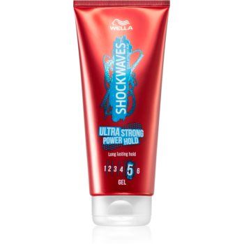 Wella Shockwaves Ultra Strong Power Hold gel de păr cu fixare puternică