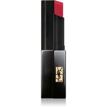 Yves Saint Laurent Rouge Pur Couture The Slim Velvet Radical ruj mat lichid, cu efect de piele