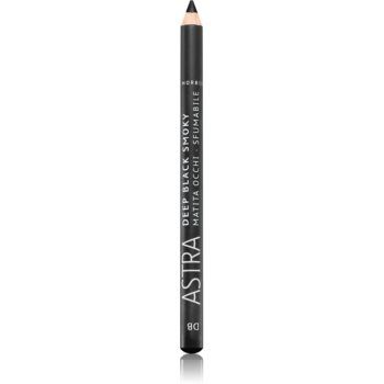 Astra Make-up Deep Black Smoky creion kohl pentru ochi pentru un machiaj fumuriu ieftin