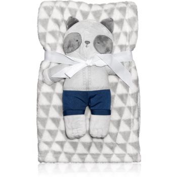 Babymatex Panda Grey set cadou pentru nou-nascuti si copii