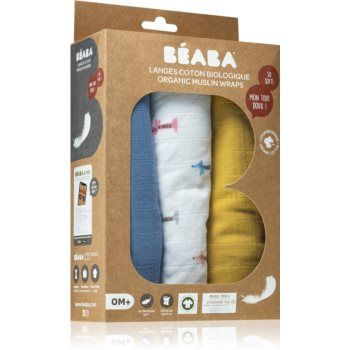 Beaba Cotton Muslin Cloths păturică de înfășat