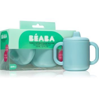 Beaba Silicone learning cup ceasca cu capac