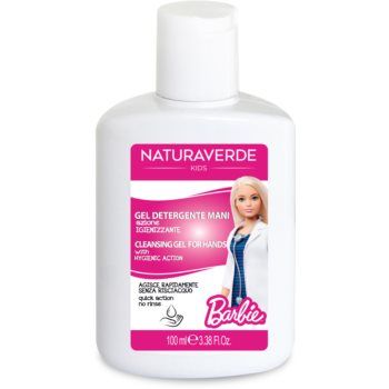 Barbie Cleansing Gel for Hands gel pentru curățarea mâinilor pentru copii