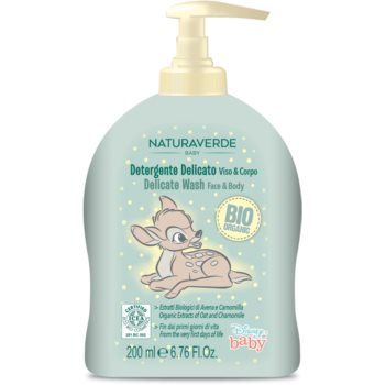 Disney Naturaverde Baby Delicate Wash sapun delicat pentru fata si corp