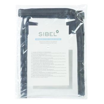 Husa profesionala transparenta pentru scaun salon/coafor/frizerie - Sibel