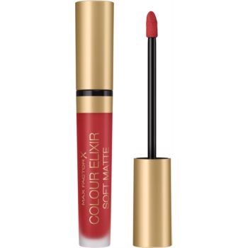 Max Factor Colour Elixir Soft Matte Ruj de buze lichid, de lunga durata