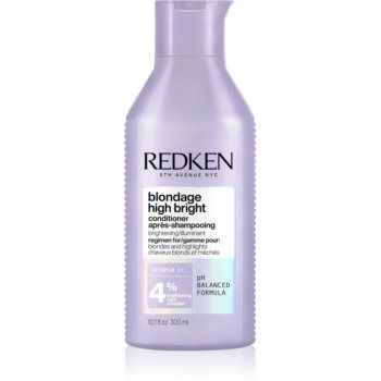 Redken Blondage High Bright balsam pentru stralucire pentru par blond