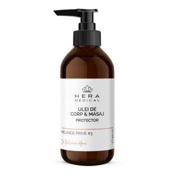 Ulei de Corp & Masaj Protector | Melange Prive #3, Hera Medical by Dr. Raluca Hera Haute Couture Skincare, 200 ml