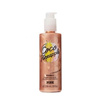 Ulei pentru bronzare, Bronzed Coconut Pineapple, Victoria's Secret Pink, 236 ml