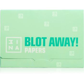 3INA Blot Away Papers foițe cu efect matifiant