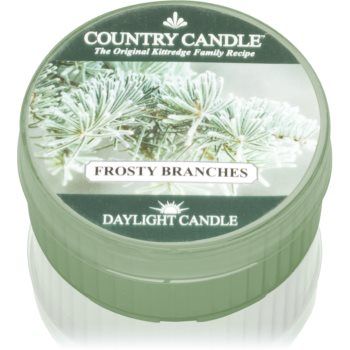 Country Candle Frosty Branches lumânare ieftin