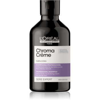 L’Oréal Professionnel Serie Expert Chroma Crème șampon pentru neutralizarea tonurilor de galben pentru par blond