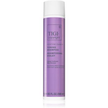 TIGI Copyright Toning sampon violet pentru parul blond cu suvite