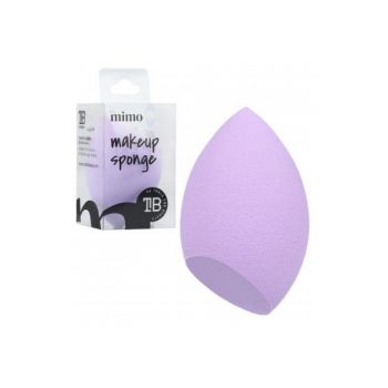 Burete pentru Machiaj Mov Oblic - Mimo Makeup Sponge Olive Oblique Purple 38 x 65 mm, 1 buc de firma original