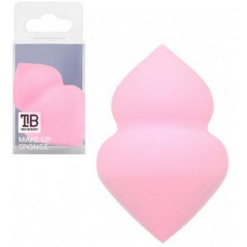 Burete pentru Machiaj Roz Deschis - Mimo Makeup Sponge Peg Top Light Pink 42 x 65 mm, 1 buc