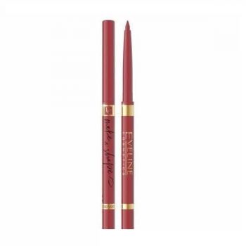 Creion pentru buze, Eveline Cosmetics, Make a Shape, Automatic Lip Liner, waterproof, nuanta 03 Rosewood