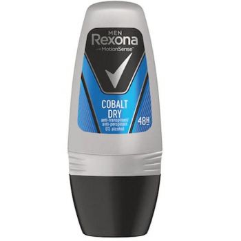 Deodorant Antiperspirant Roll-on pentru Barbati Cobalt - Rexona Men MotionSense Cobalt Dry 48h, 50ml